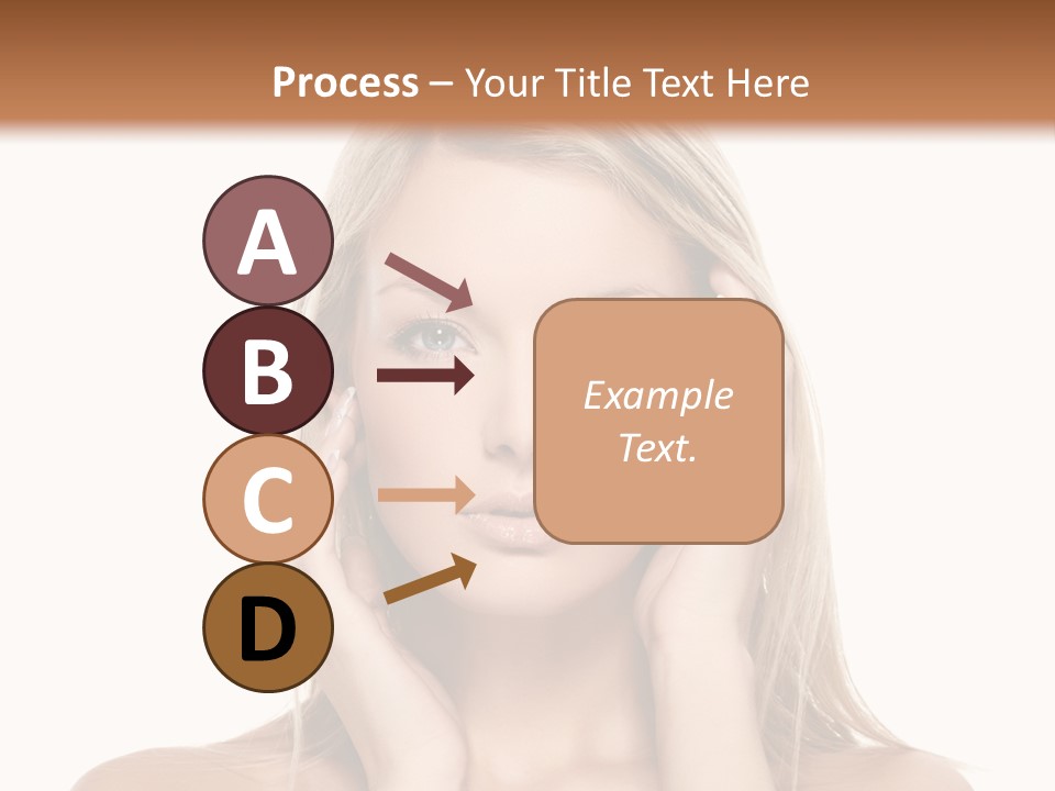 Hair  Portrait PowerPoint Template