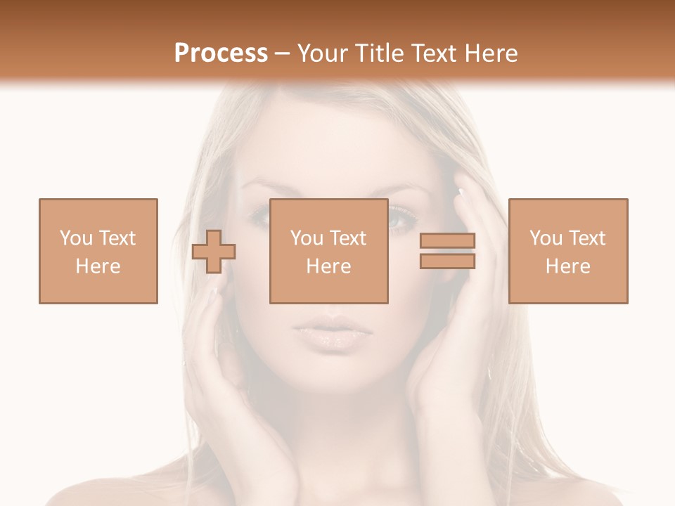 Hair  Portrait PowerPoint Template