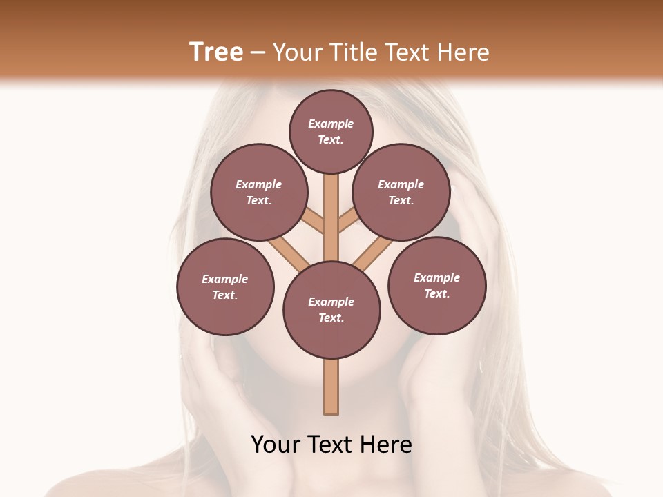 Hair  Portrait PowerPoint Template