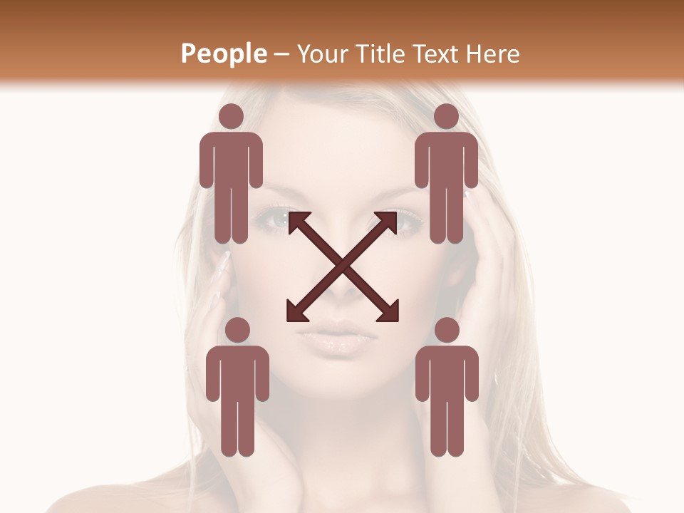 Hair  Portrait PowerPoint Template