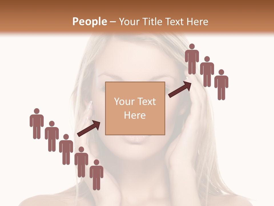 Hair  Portrait PowerPoint Template