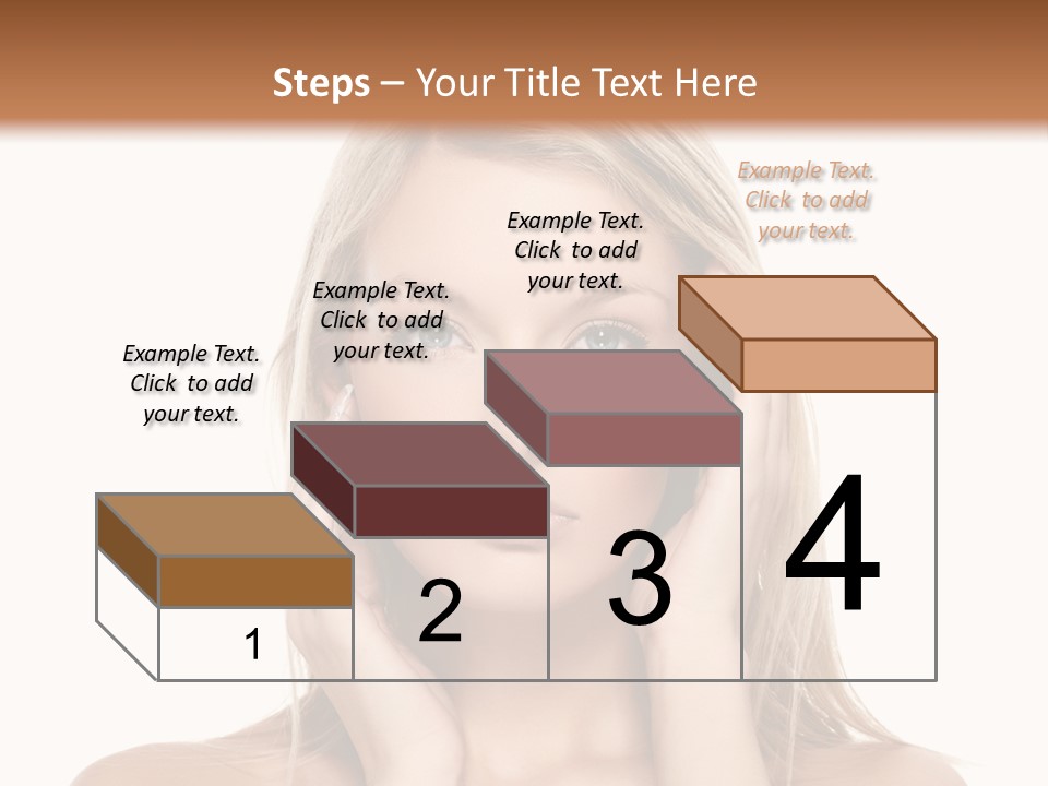Hair  Portrait PowerPoint Template