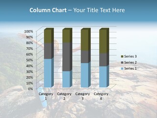 Hill Backpack Adventure PowerPoint Template