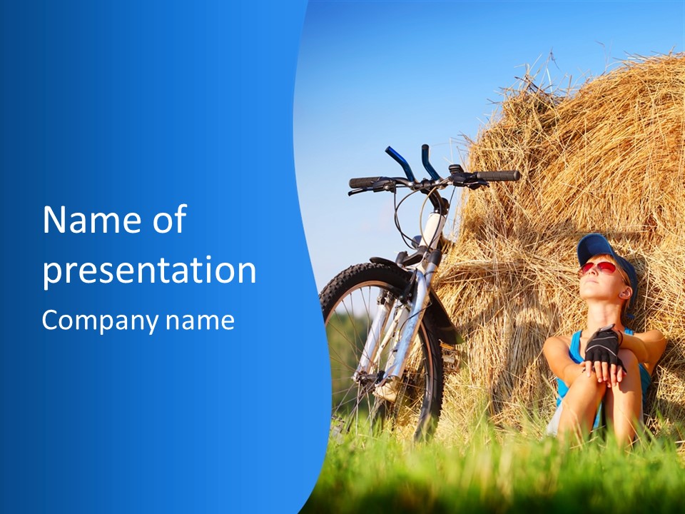 Hat Looking View PowerPoint Template