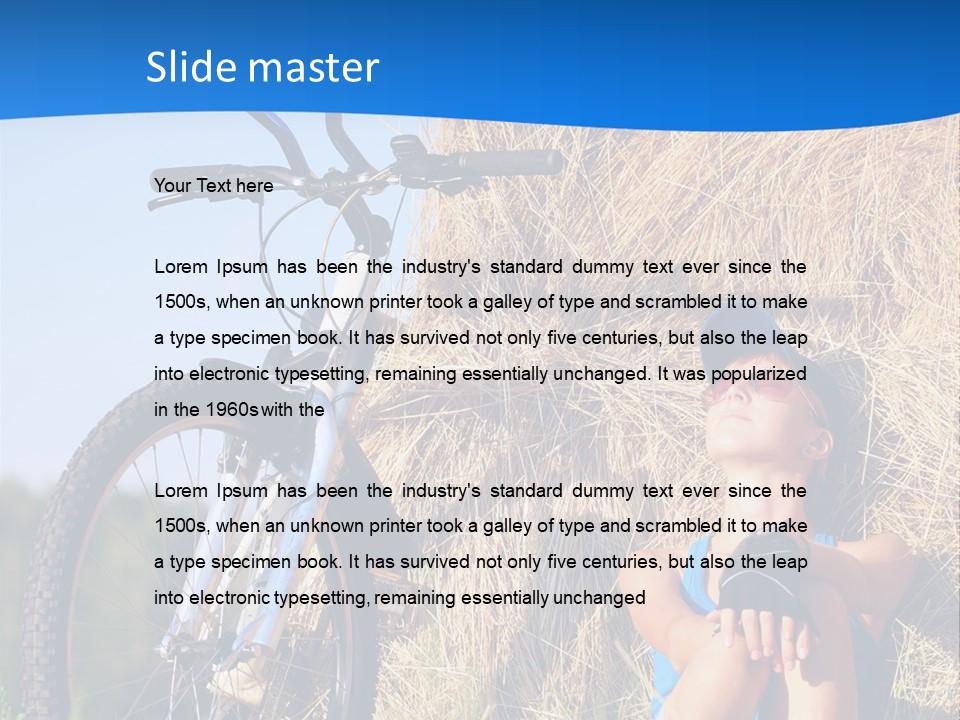 Hat Looking View PowerPoint Template