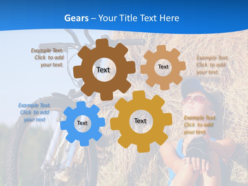 Hat Looking View PowerPoint Template