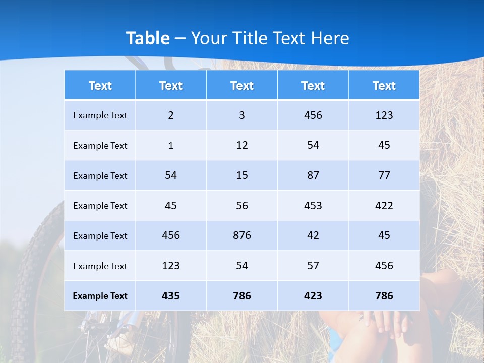 Hat Looking View PowerPoint Template
