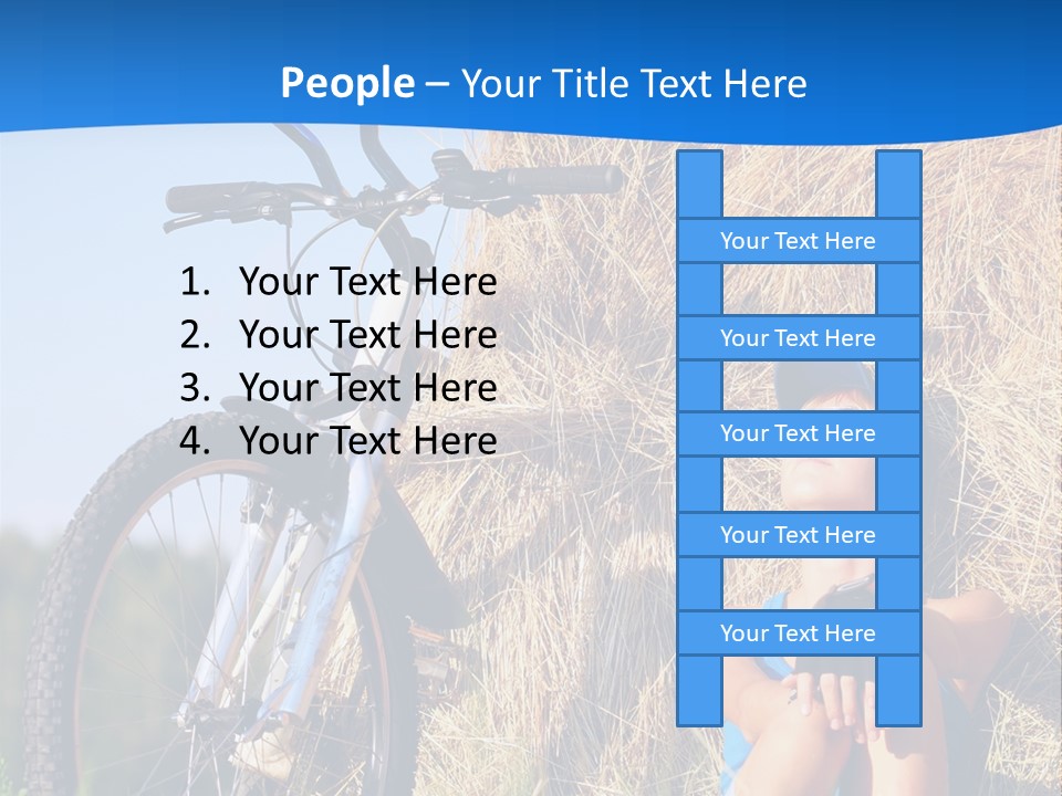 Hat Looking View PowerPoint Template