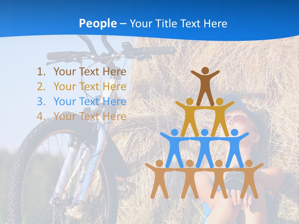 Hat Looking View PowerPoint Template