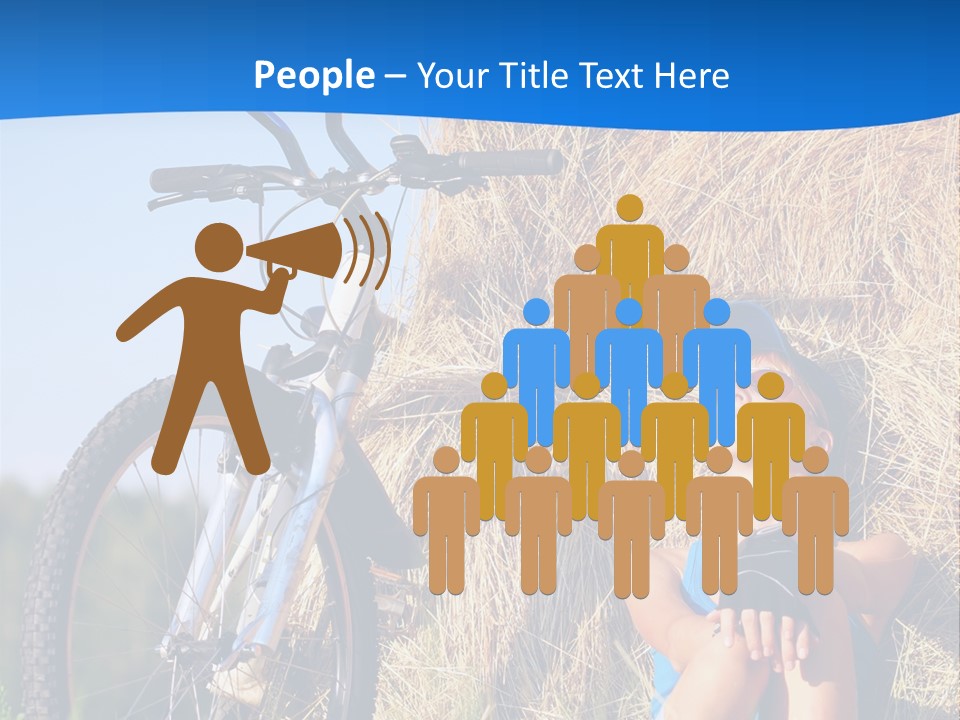 Hat Looking View PowerPoint Template