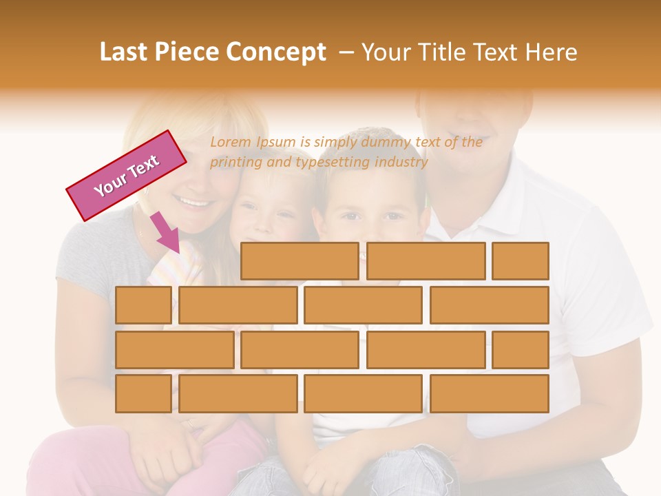 Male Happiness Man PowerPoint Template