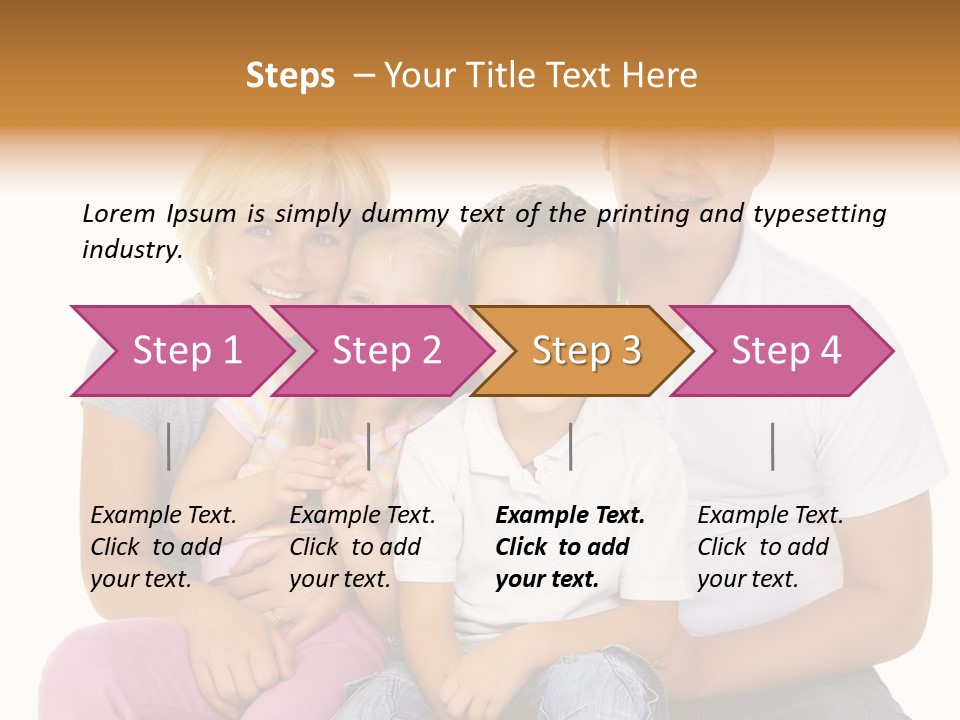 Male Happiness Man PowerPoint Template