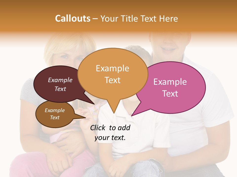 Male Happiness Man PowerPoint Template