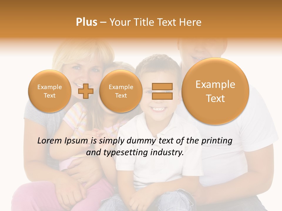 Male Happiness Man PowerPoint Template