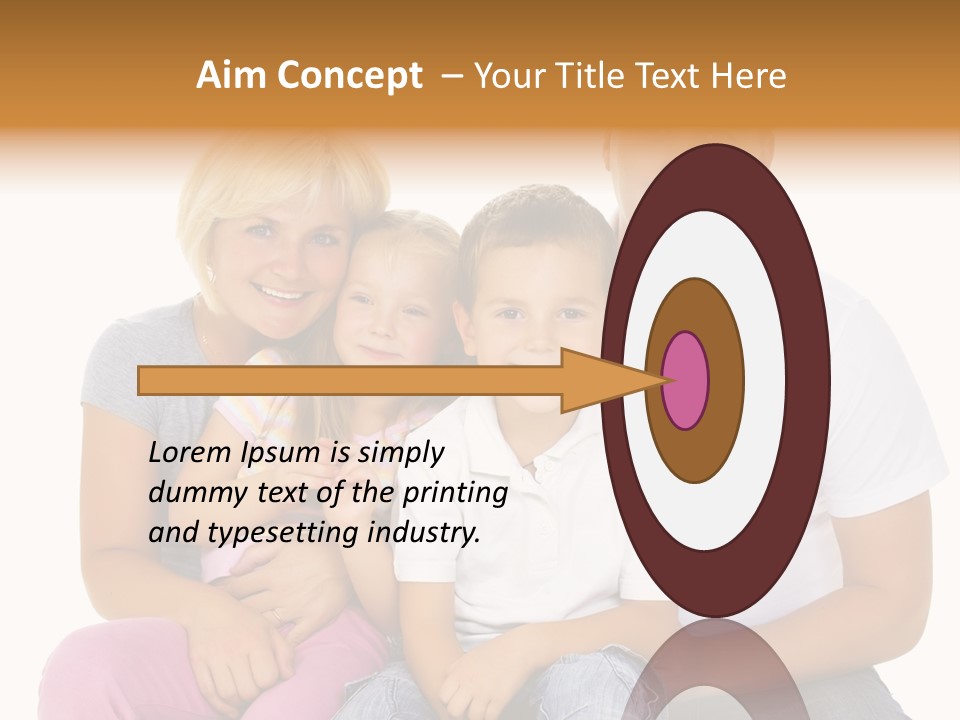 Male Happiness Man PowerPoint Template