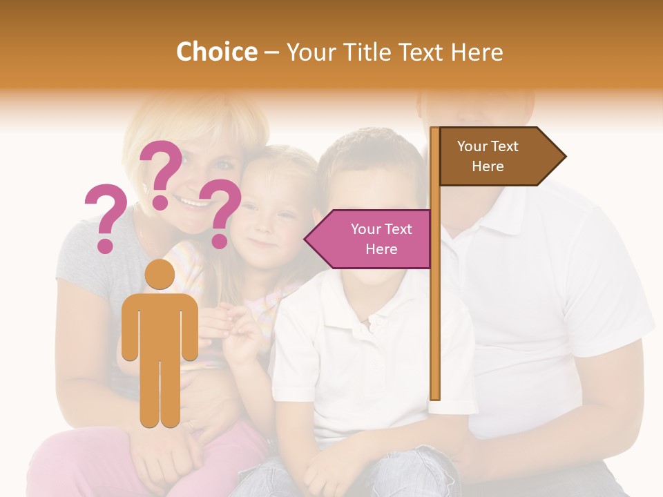 Male Happiness Man PowerPoint Template