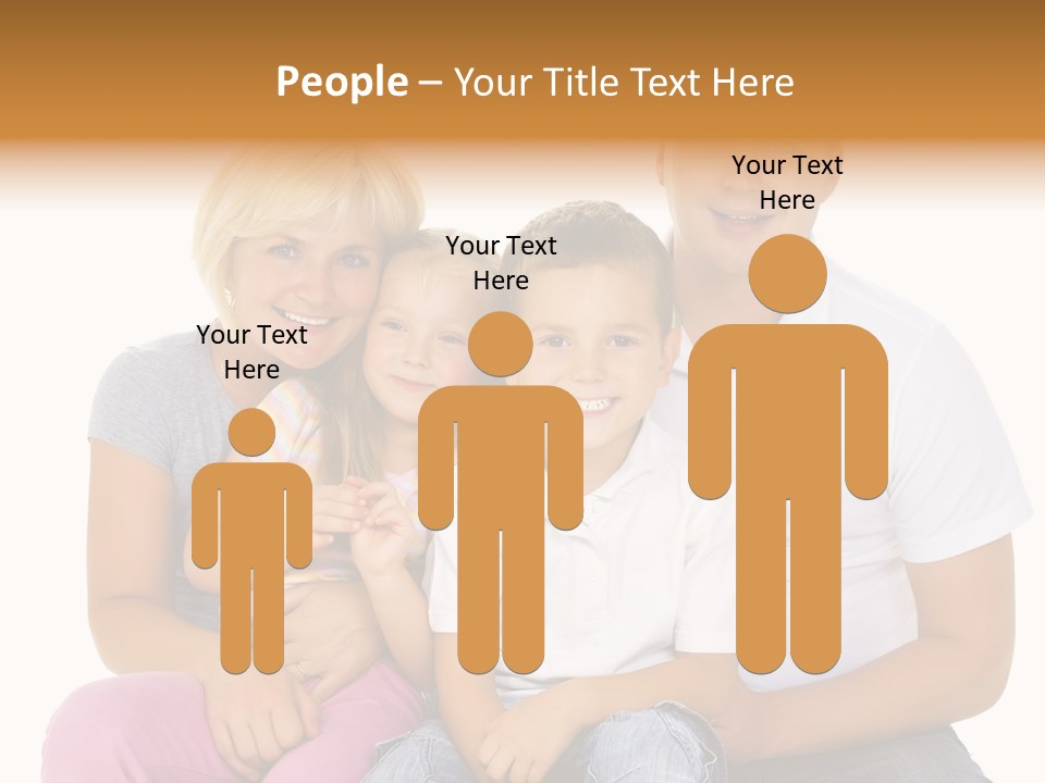 Male Happiness Man PowerPoint Template