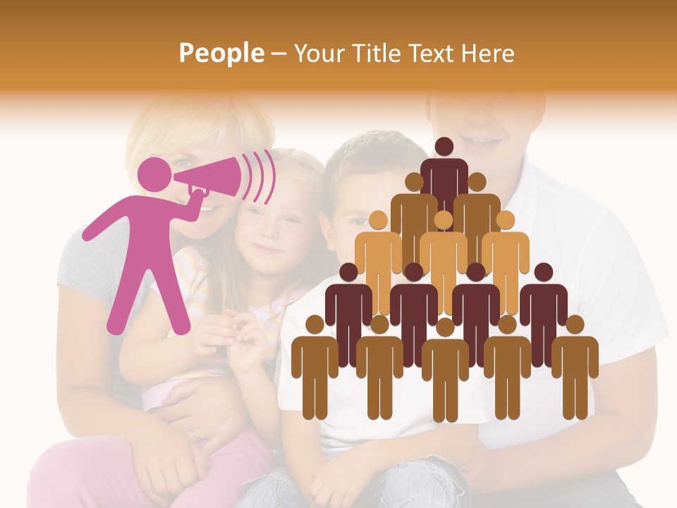 Male Happiness Man PowerPoint Template