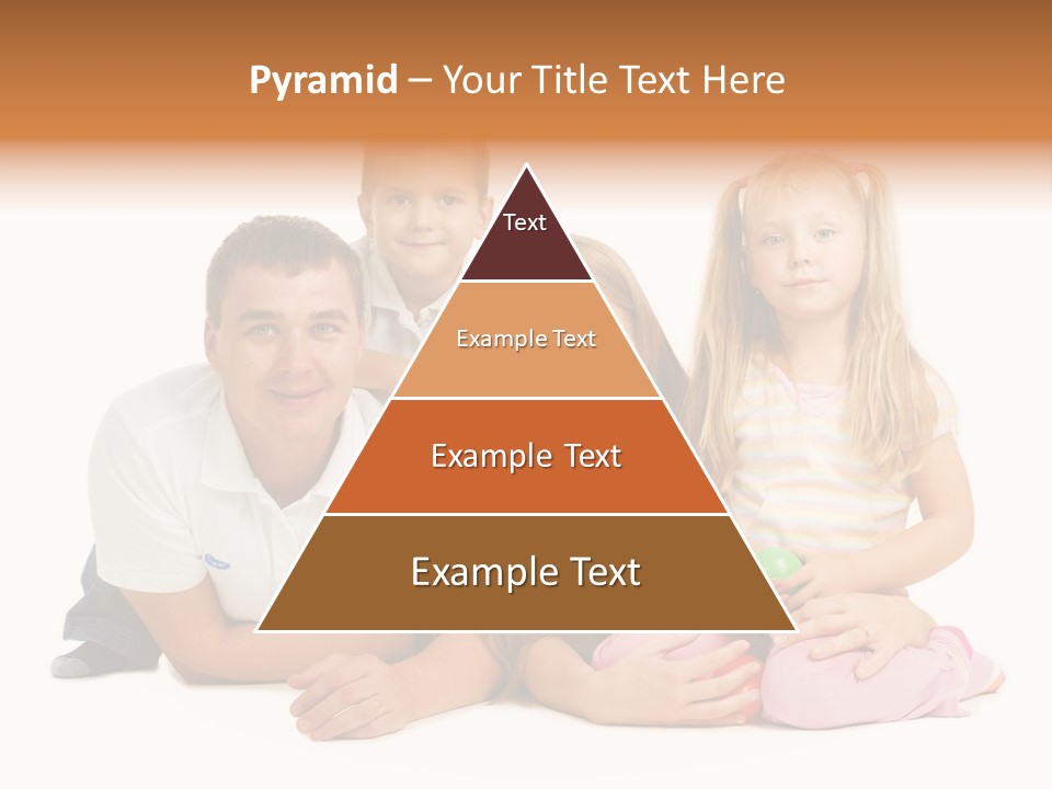 Little Affectionate Woman PowerPoint Template