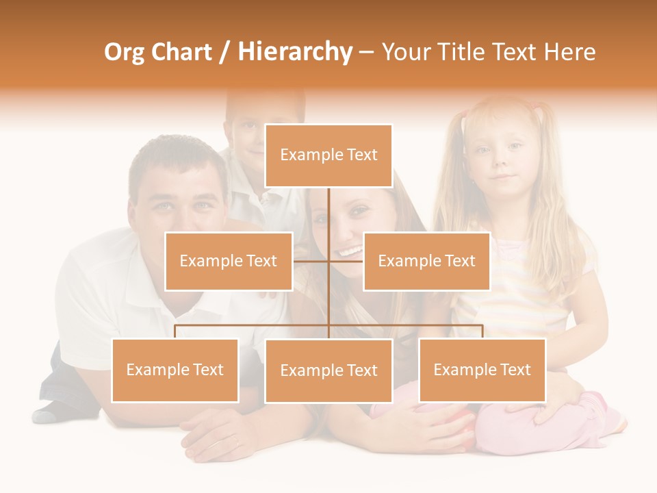 Little Affectionate Woman PowerPoint Template