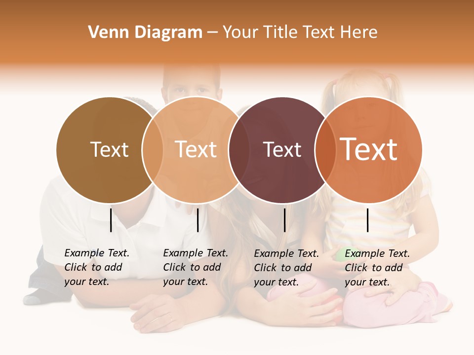 Little Affectionate Woman PowerPoint Template