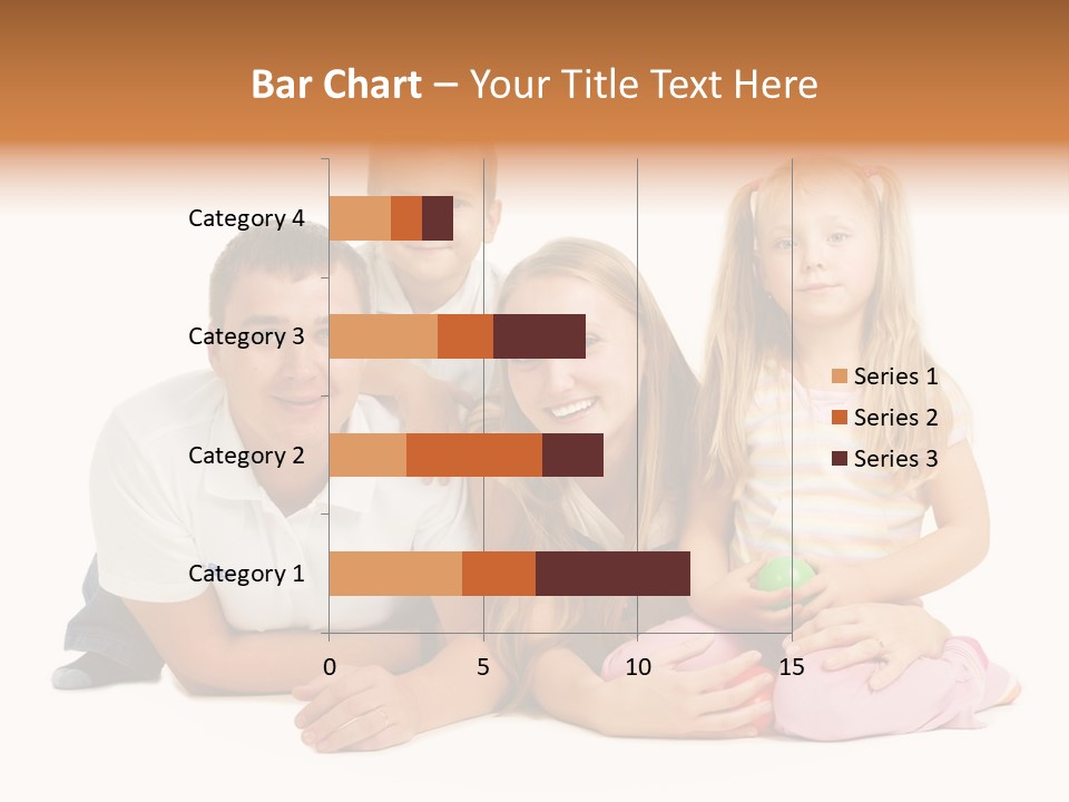 Little Affectionate Woman PowerPoint Template