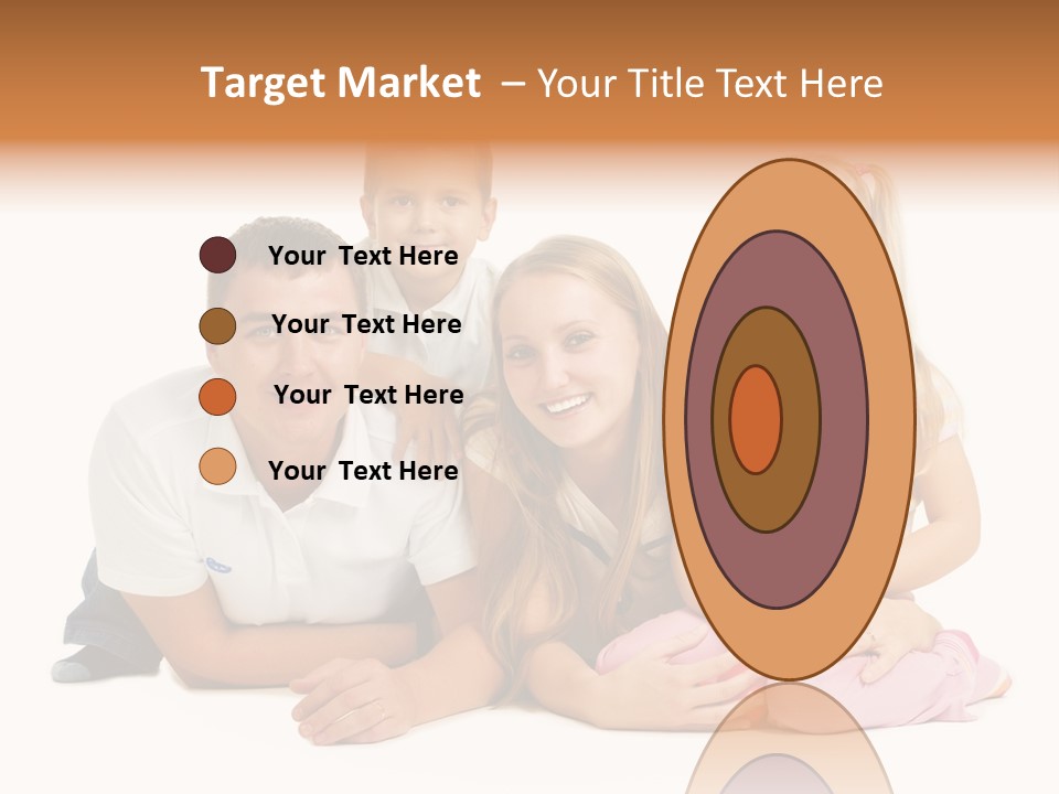 Little Affectionate Woman PowerPoint Template