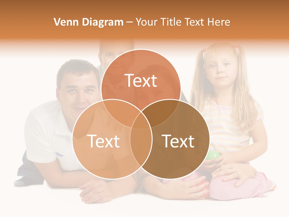 Little Affectionate Woman PowerPoint Template