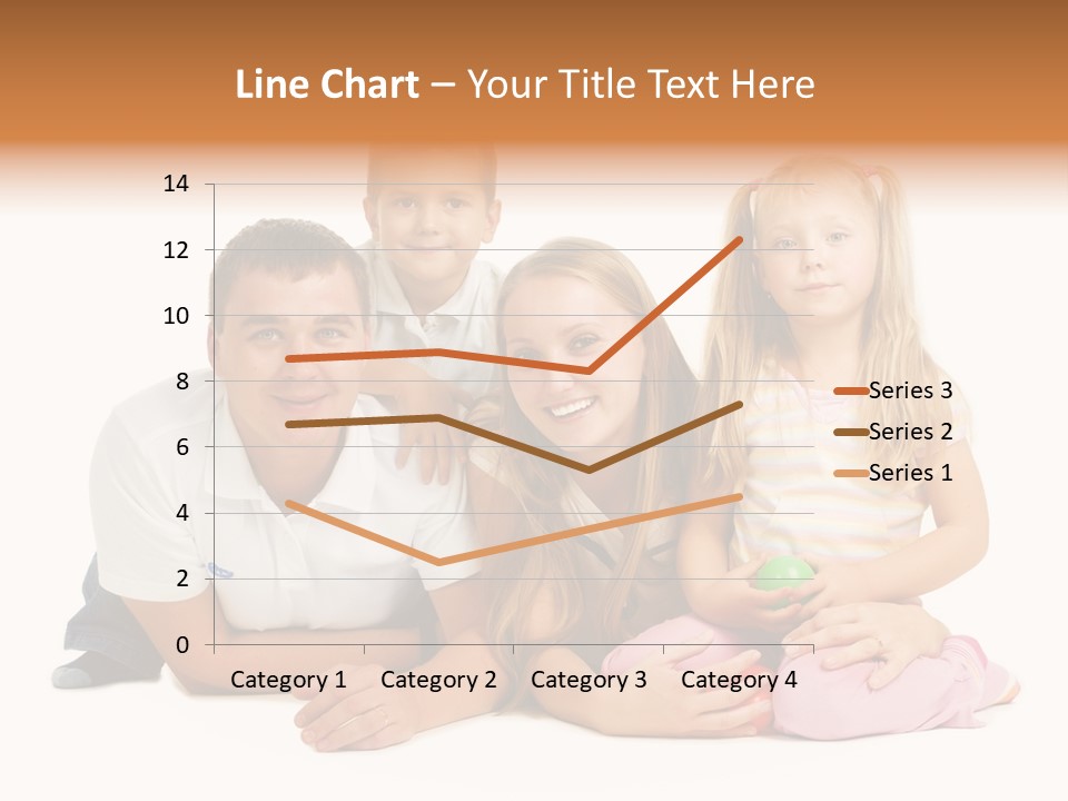 Little Affectionate Woman PowerPoint Template