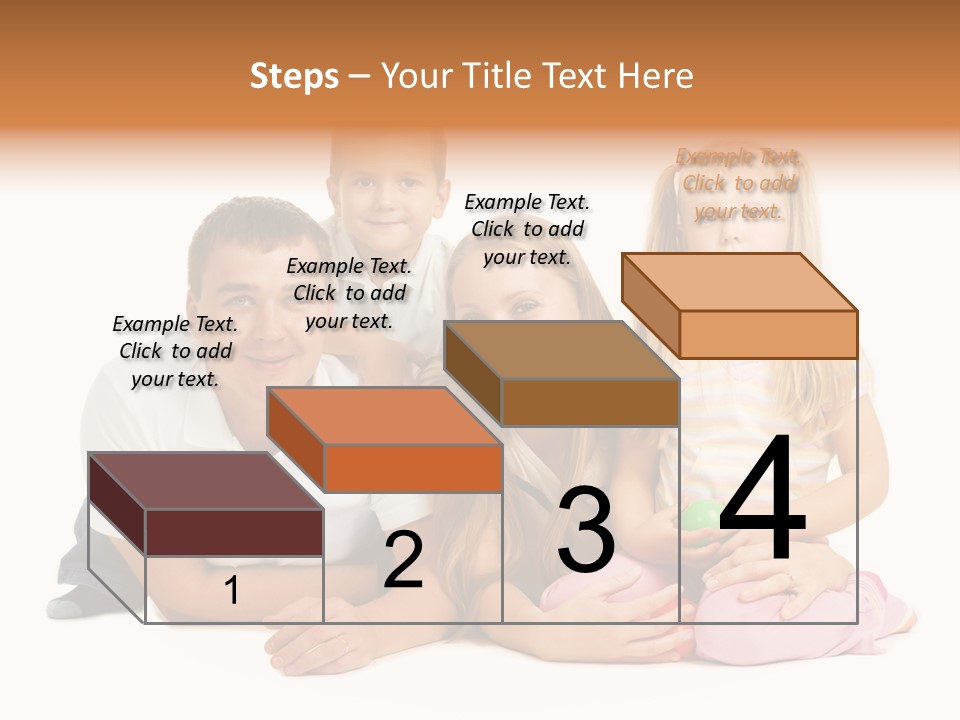 Little Affectionate Woman PowerPoint Template