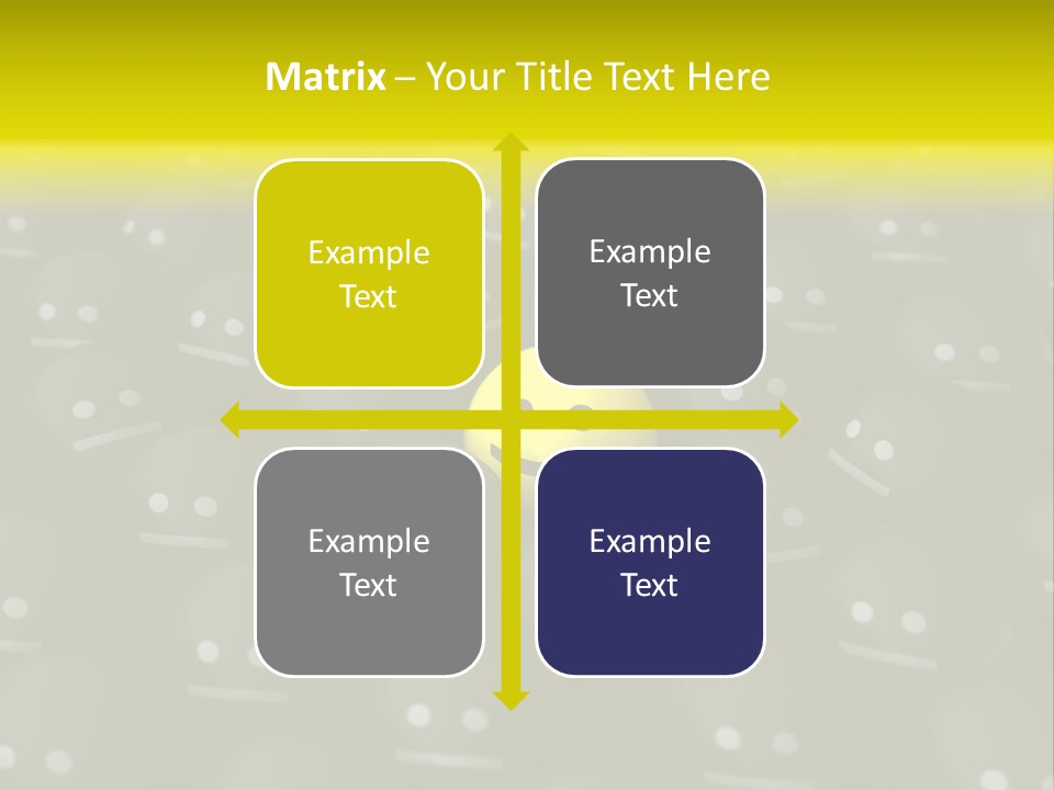 Crowd Optimist Smile PowerPoint Template
