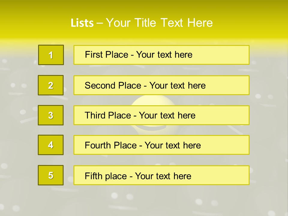 Crowd Optimist Smile PowerPoint Template