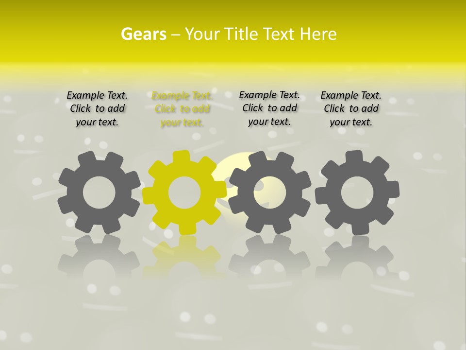 Crowd Optimist Smile PowerPoint Template