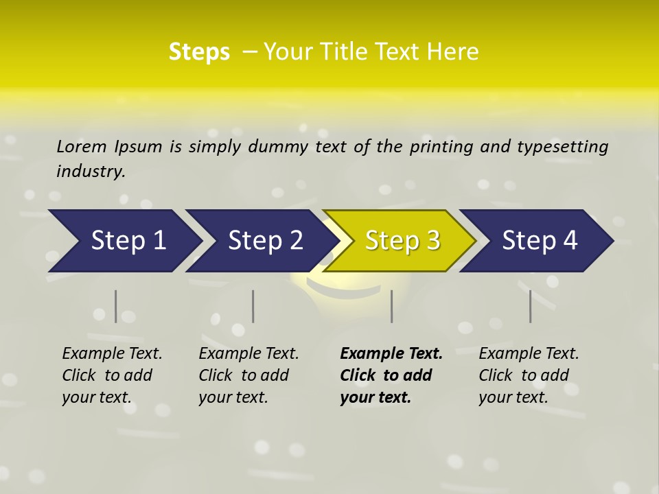 Crowd Optimist Smile PowerPoint Template