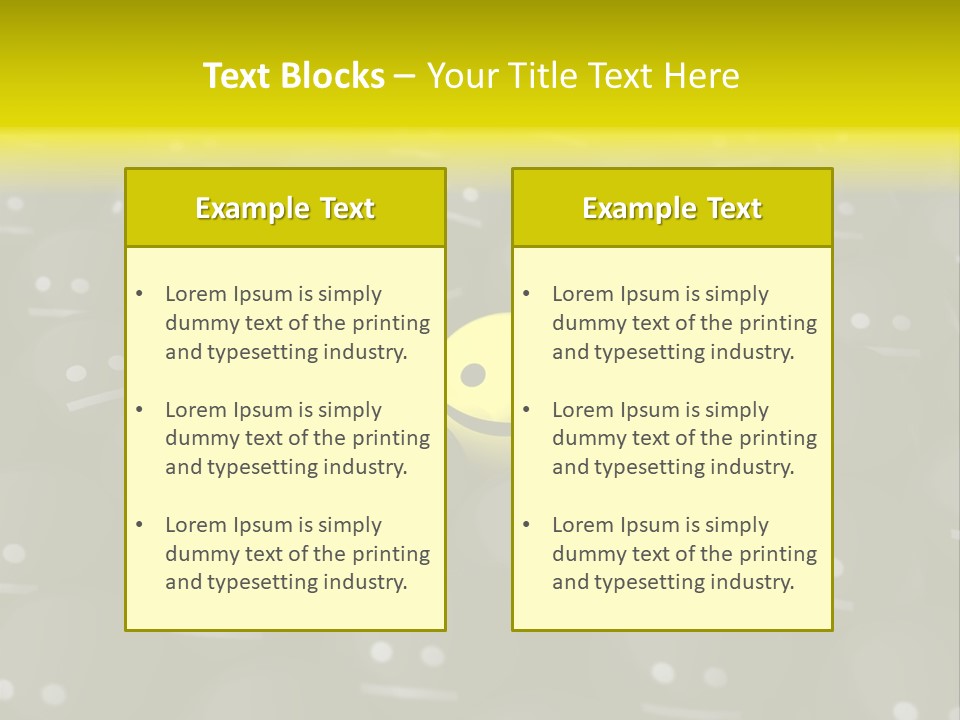Crowd Optimist Smile PowerPoint Template