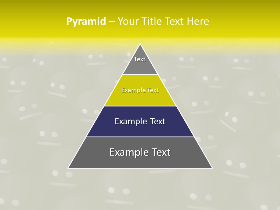 Crowd Optimist Smile PowerPoint Template