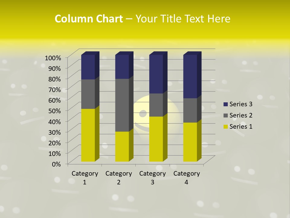 Crowd Optimist Smile PowerPoint Template