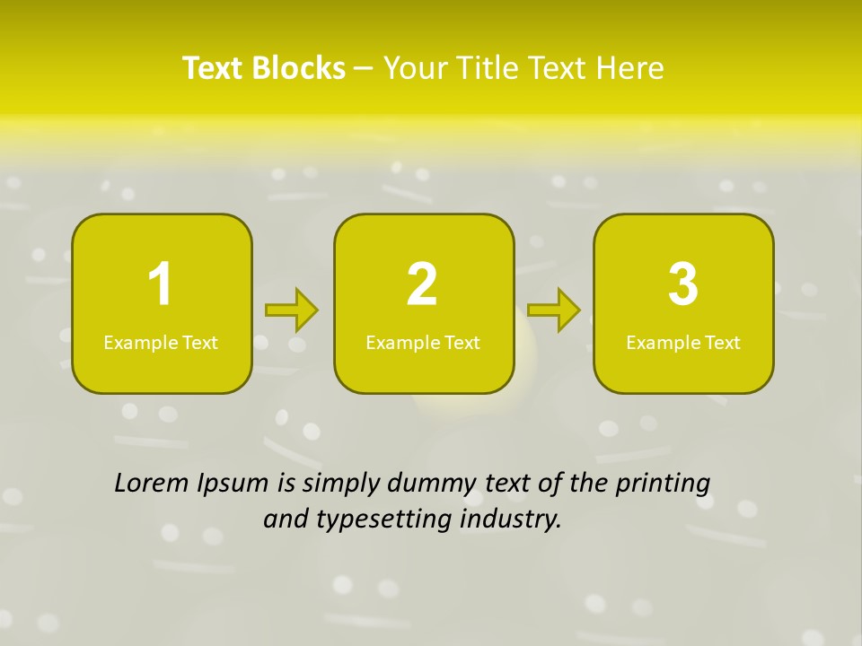 Crowd Optimist Smile PowerPoint Template