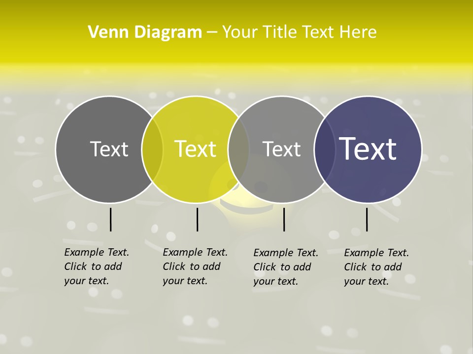 Crowd Optimist Smile PowerPoint Template