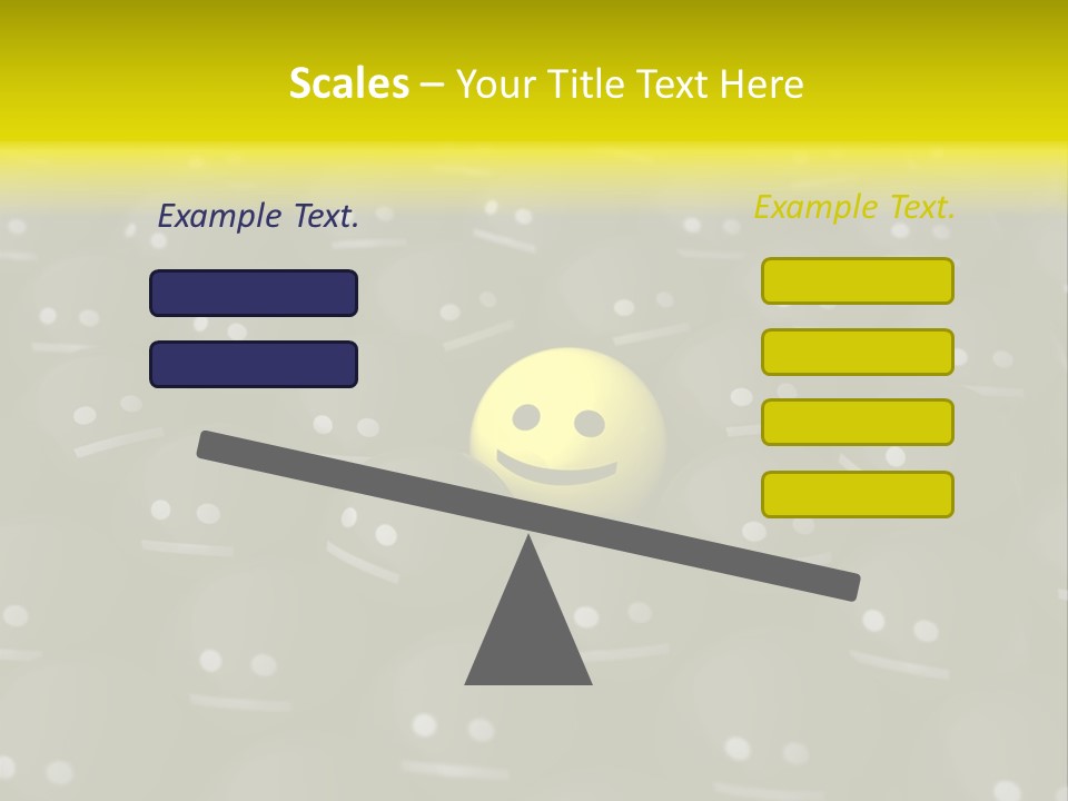 Crowd Optimist Smile PowerPoint Template