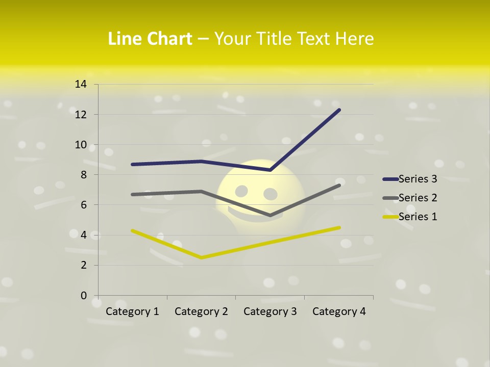 Crowd Optimist Smile PowerPoint Template