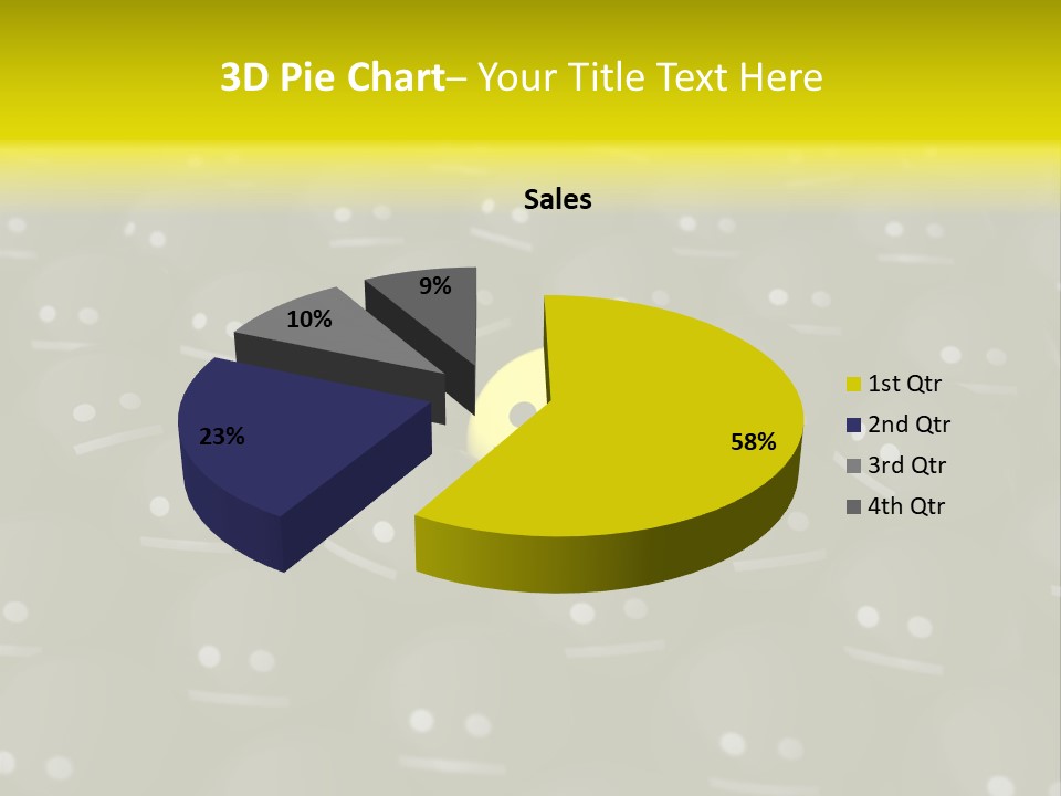Crowd Optimist Smile PowerPoint Template
