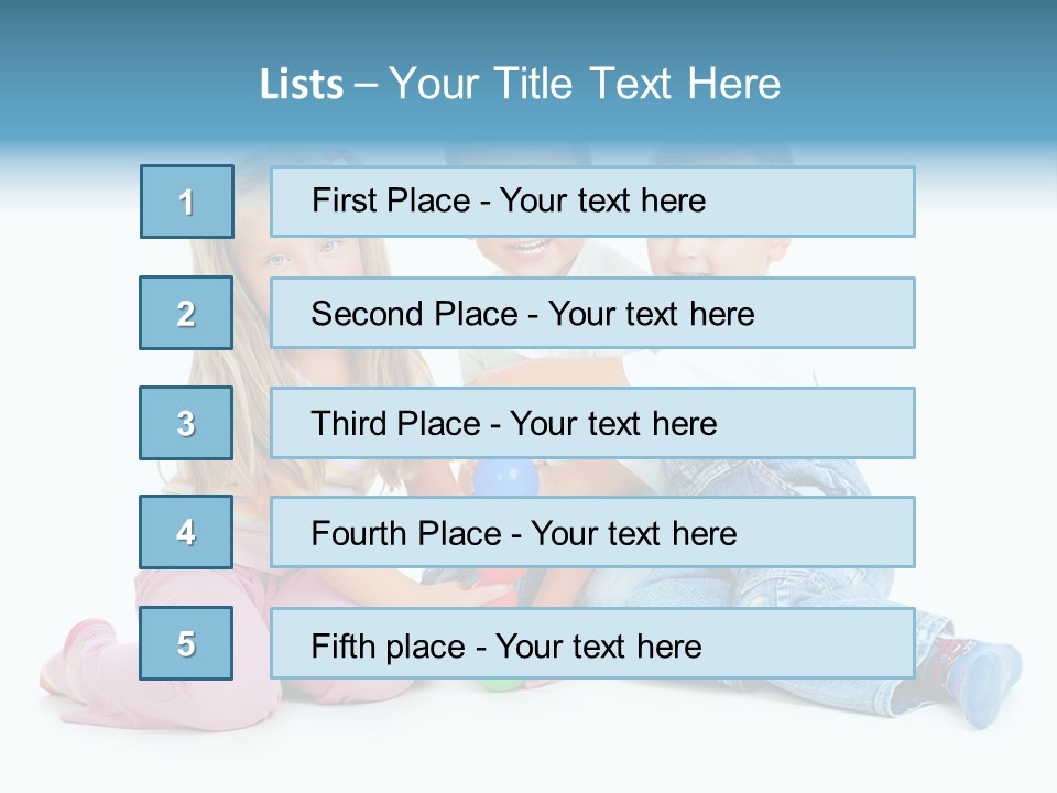 Play Colour Healthy PowerPoint Template