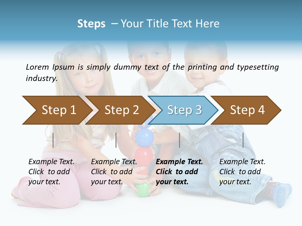 Play Colour Healthy PowerPoint Template