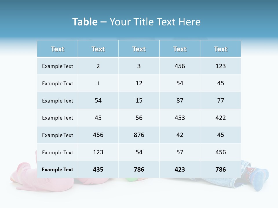 Play Colour Healthy PowerPoint Template