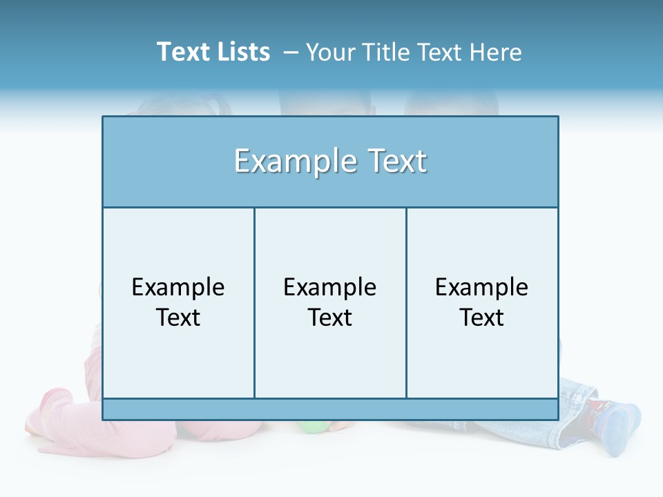 Play Colour Healthy PowerPoint Template