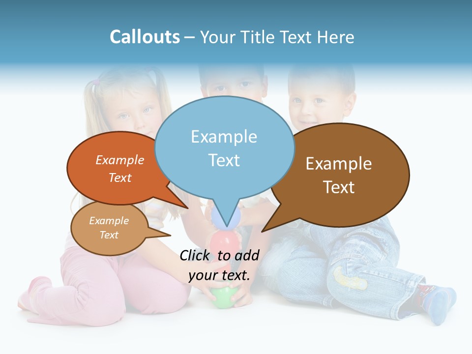 Play Colour Healthy PowerPoint Template