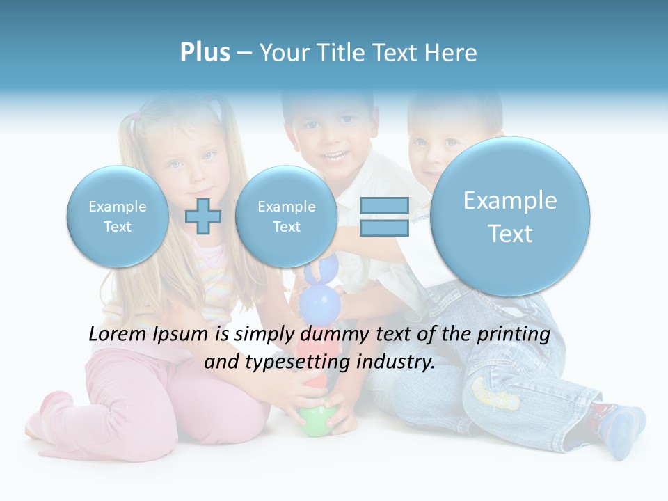 Play Colour Healthy PowerPoint Template