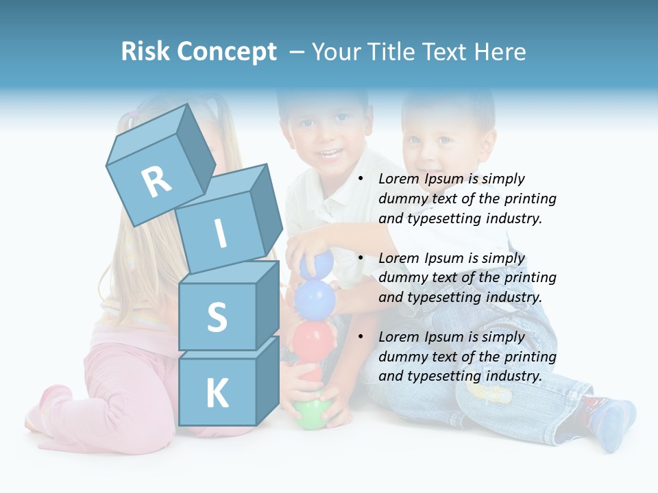 Play Colour Healthy PowerPoint Template