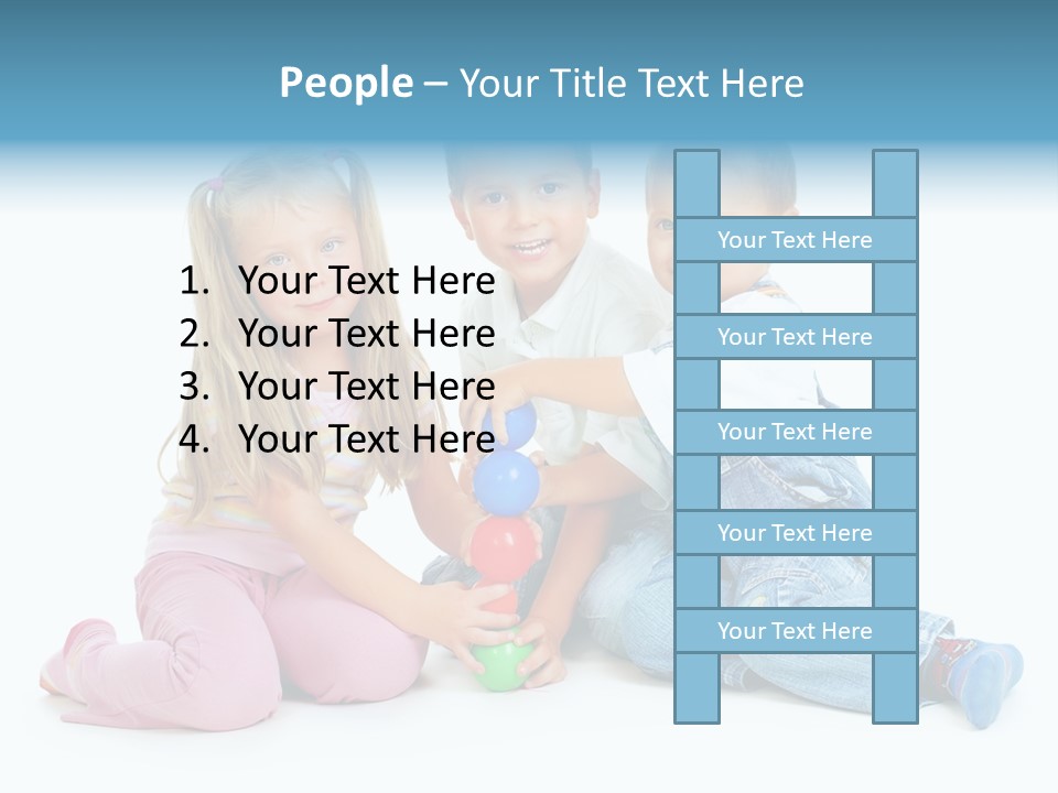 Play Colour Healthy PowerPoint Template
